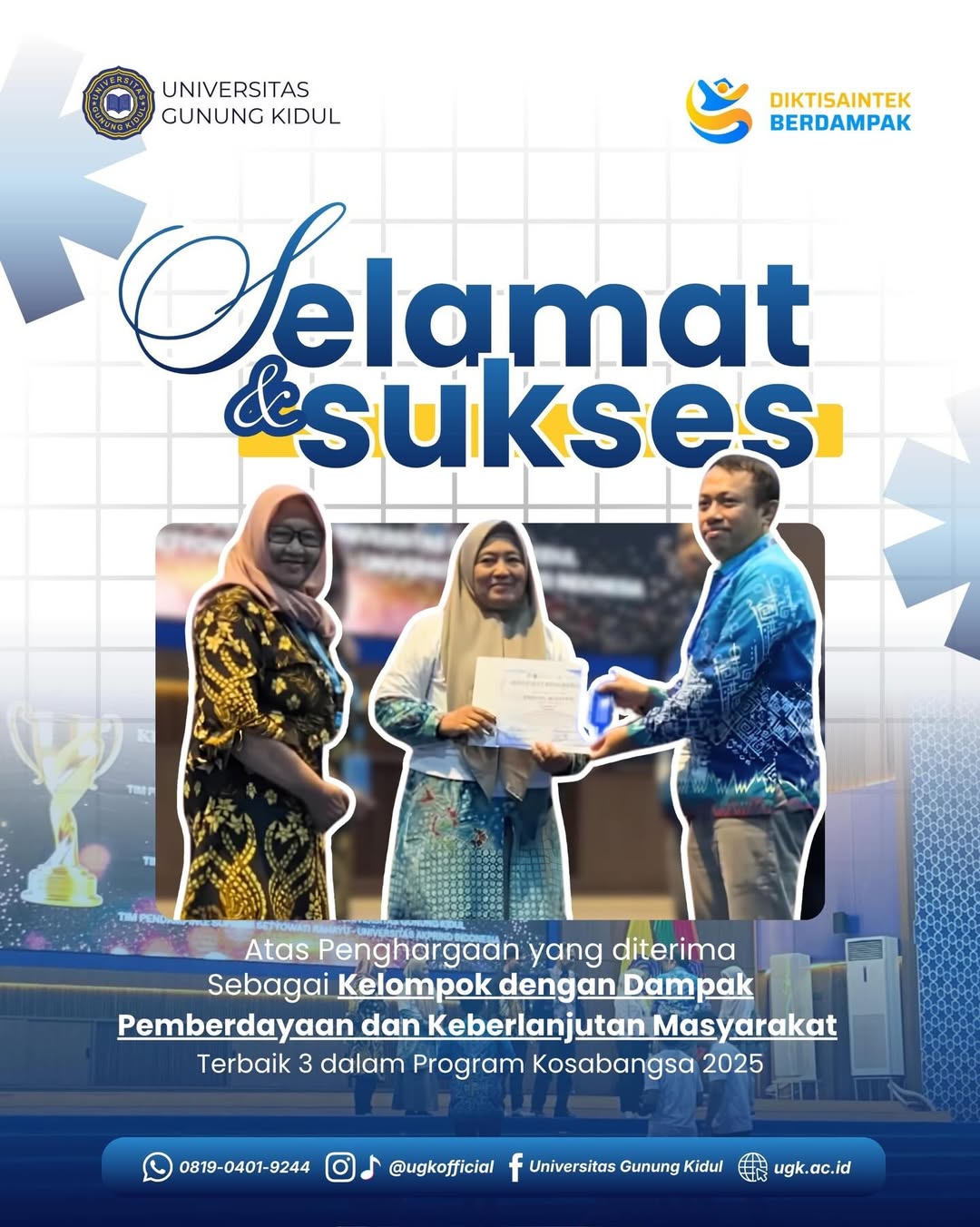 Penghargaan Kegiatan Kosabangsa